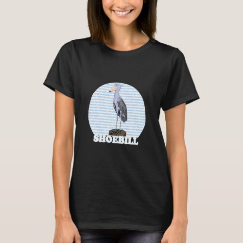 Shoebill Bird Birder Bird Birdwatcher Animal Biolo T_Shirt