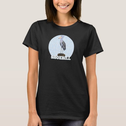 Shoebill Bird Birder Bird Birdwatcher Animal Biolo T_Shirt
