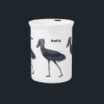 Shoebill bird cartoon illustration  beverage pitcher<br><div class="desc">Shoebill bird cartoon illustration</div>