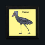 Shoebill bird cartoon illustration gift box<br><div class="desc">Shoebill bird cartoon illustration</div>