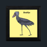 Shoebill bird cartoon illustration gift box<br><div class="desc">Shoebill bird cartoon illustration</div>