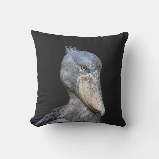Shoebill  outdoor pillow (Front)