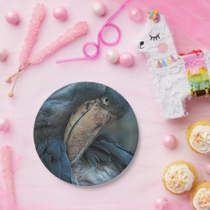 Shoebill Paper Plates