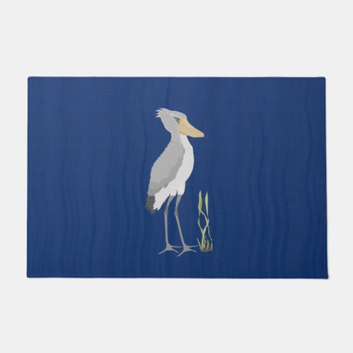 Shoebill Stork Doormat