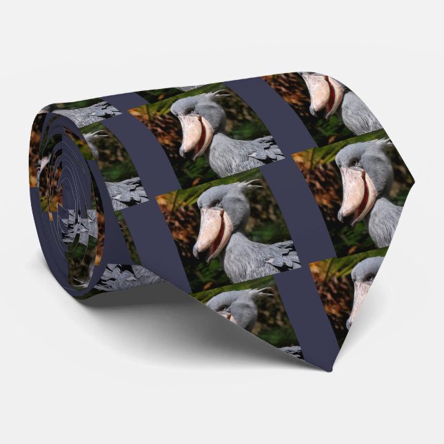 Shoebill Tie (Rolled)