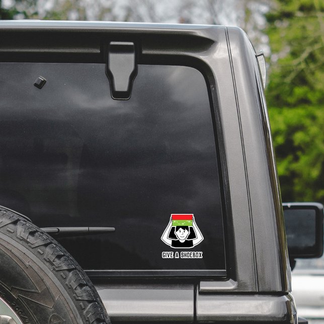 Shoebox Family Vinyl Car Window Sticker - Boy (Creator Uploaded)