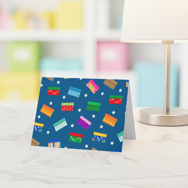 Shoebox Star Thank You Card - Blue (Creator Uploaded)