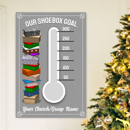Shoebox Thermometer Poster _ Gray