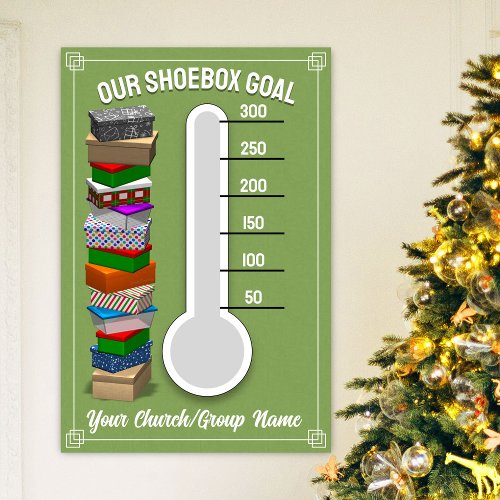 Shoebox Thermometer Poster _ Green