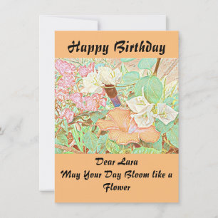 Shoeflower Watercolor Hibiscus Floral Garden Cute