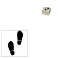 Shoeprint rubber stamp, shoe print rubber stamp | Zazzle