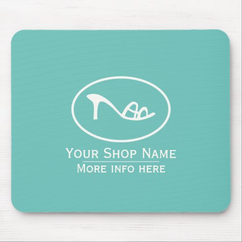 Shoes and Accessories Logo Mouse Pad
