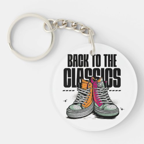 Shoes _ Back to the Classics Keychain