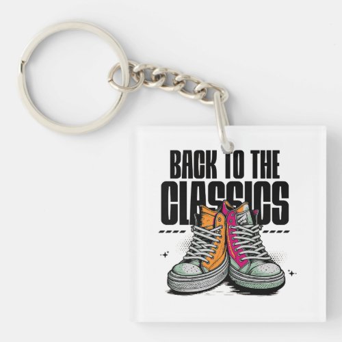 Shoes _ Back to the Classics Keychain