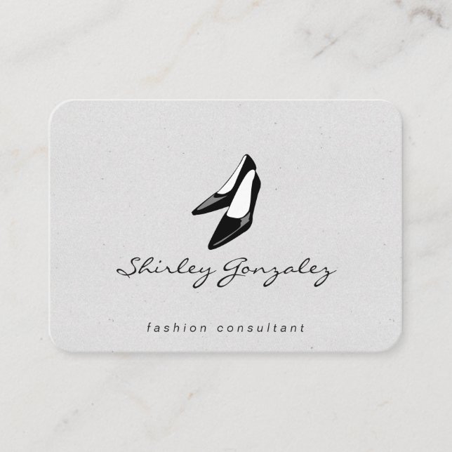 Shoes Business Card (Front)