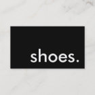 Shoes Store Shop Business Business Card | Zazzle.com