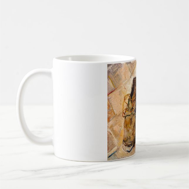 Shoes by Van Gogh Painting Art Coffee Mug (Left)