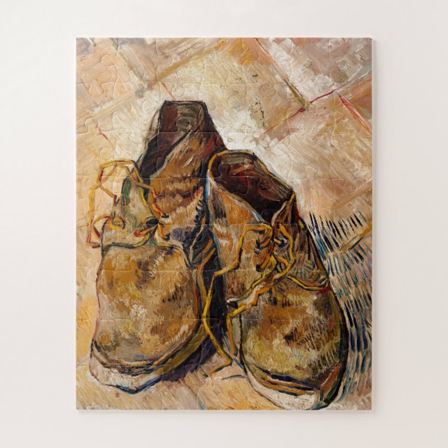Shoes by Van Gogh Painting Art Jigsaw Puzzle (Vertical)
