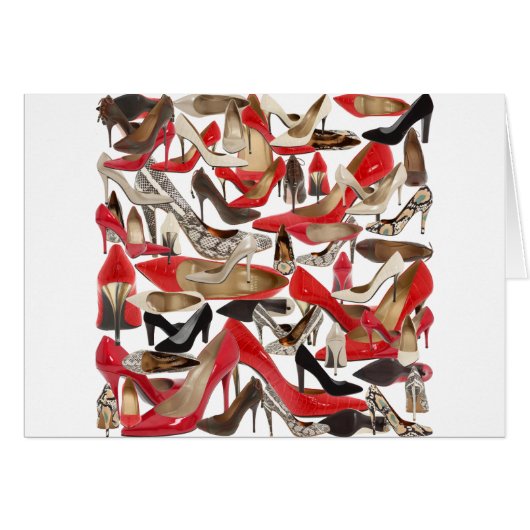 shoes cards (Front Horizontal)
