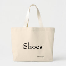 Shoes Jumbo Tote Travel Bag