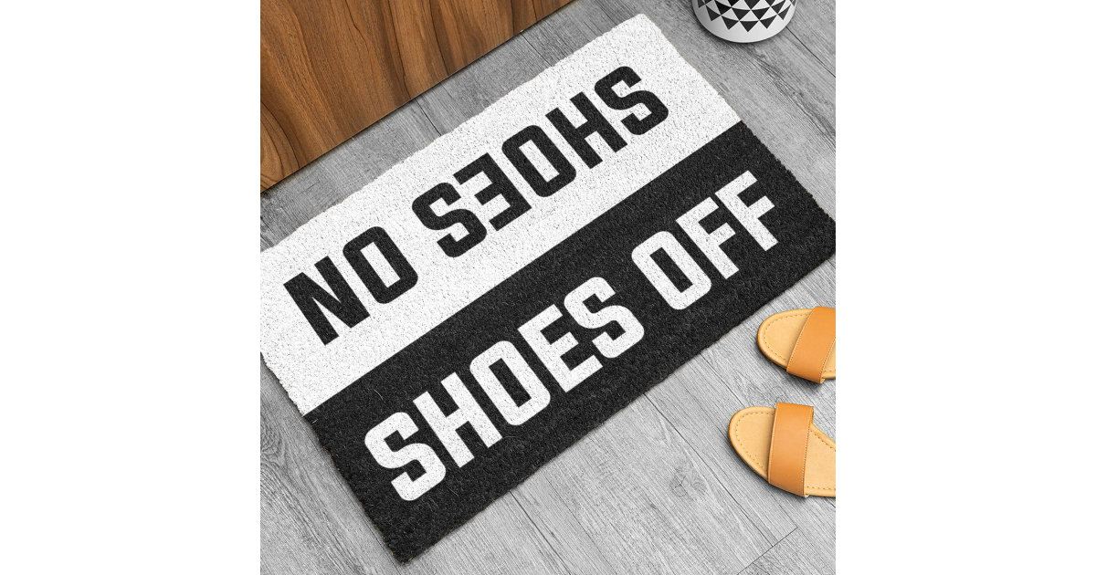 Taking Shoes Doormat, Shoes Door Mat