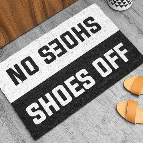 Shoes Off Shoes On Doormat