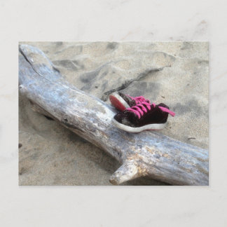 Shoes on the Beach Postcard
