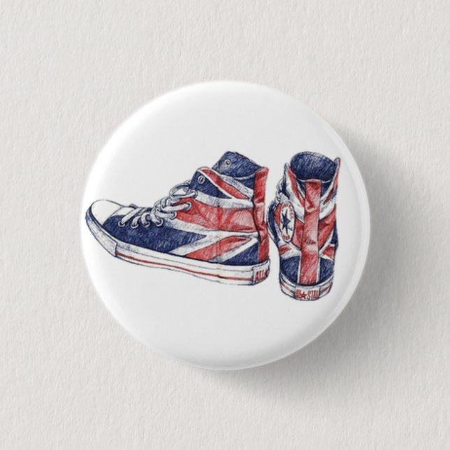 shoes pinback button (Front)