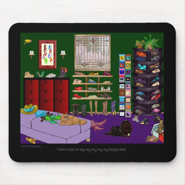 Shoes Room Mouse Pad (Front)