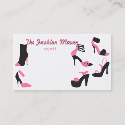 Shoes Shoes Shoes! Business Card Template