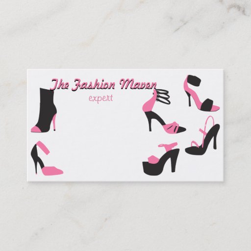 Customizable Shoes Shoes Shoes! Business Card Template