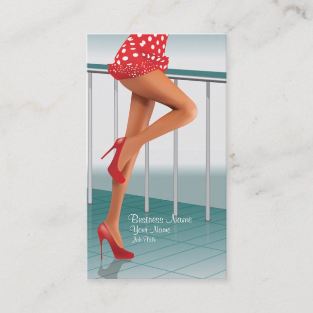 Shoes Store Business Business Card (Front)