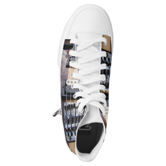 Shoes - Unisex - Bass Guitar (Left Shoe Top)
