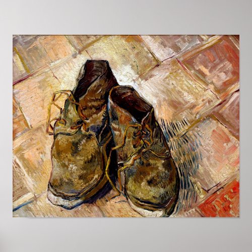 Shoes Van Gogh 1888 Poster