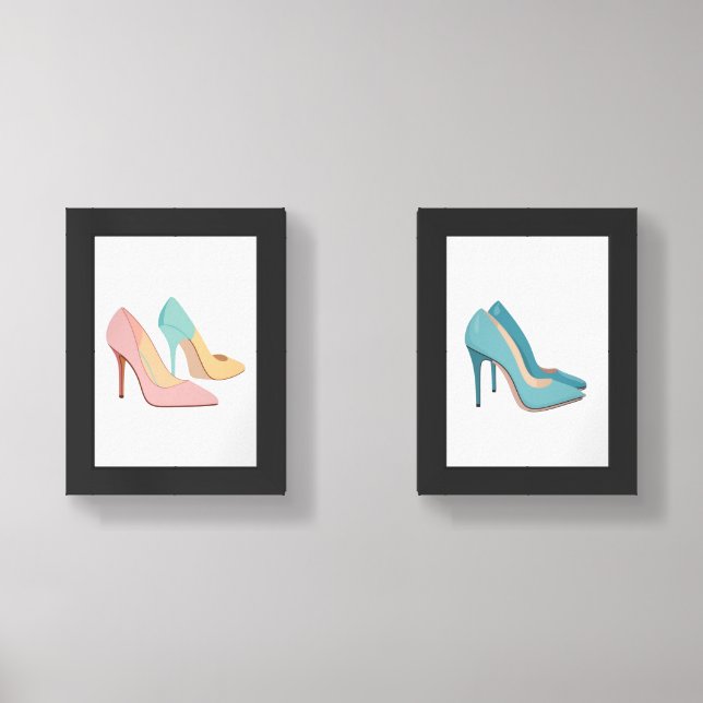 Shoes  wall art sets (Front)