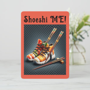 Shoeshi ME - Unique Sushi Sneaker Invitation