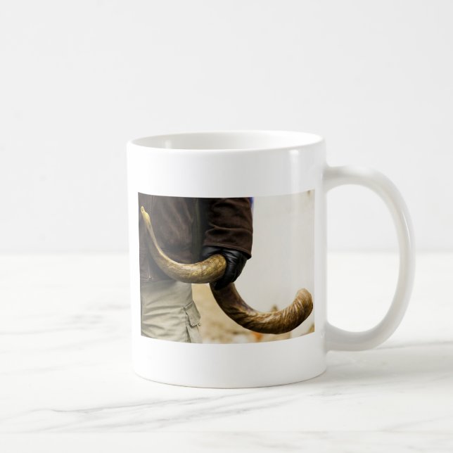 Shofar Coffee Mug (Right)