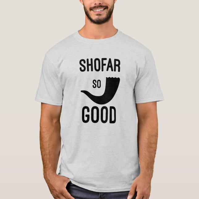 Shofar So Good Christian Faith Tee Hebrew Torah (Front)