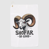 Shofar so good Jewish Goat Hanukkah Lovers