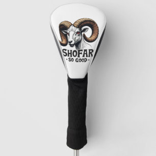 Shofar So Good Jewish Ram Hanukkah  Golf Head Cover