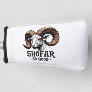 Shofar So Good Jewish Ram Hanukkah  Golf Head Cover