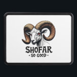 Shofar So Good Jewish Ram Hanukkah  Hitch Cover<br><div class="desc">Hanukkah humor,  shofar,  Jewish holiday,  goat graphic,  Hanukkah 2024,  festive Judaism,  shofar pun,  holiday goat,  Jewish traditions,  Hanukkah celebration,  shofar design,  holiday humor,  Jewish fun</div>