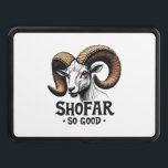 Shofar So Good Jewish Ram Hanukkah  Hitch Cover<br><div class="desc">Hanukkah humor,  shofar,  Jewish holiday,  goat graphic,  Hanukkah 2024,  festive Judaism,  shofar pun,  holiday goat,  Jewish traditions,  Hanukkah celebration,  shofar design,  holiday humor,  Jewish fun</div>