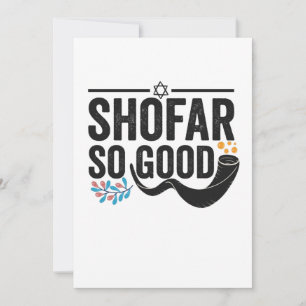 Shofar So Good Jewish Ram Hanukkah  Thank You Card