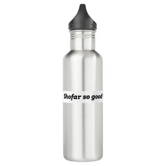 Shofar so good! stainless steel water bottle