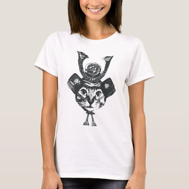 Shogun Cat T-Shirt (Front)