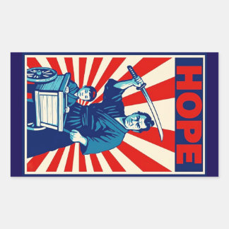Shogun Hope Rectangular Sticker
