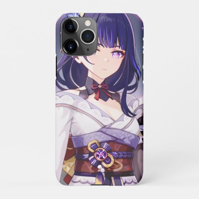 Shogun Raiden Funda iPhone Case (Back)