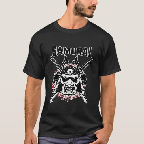 Shogun Samurai Mask Shirts Samurai Shirts For Men 