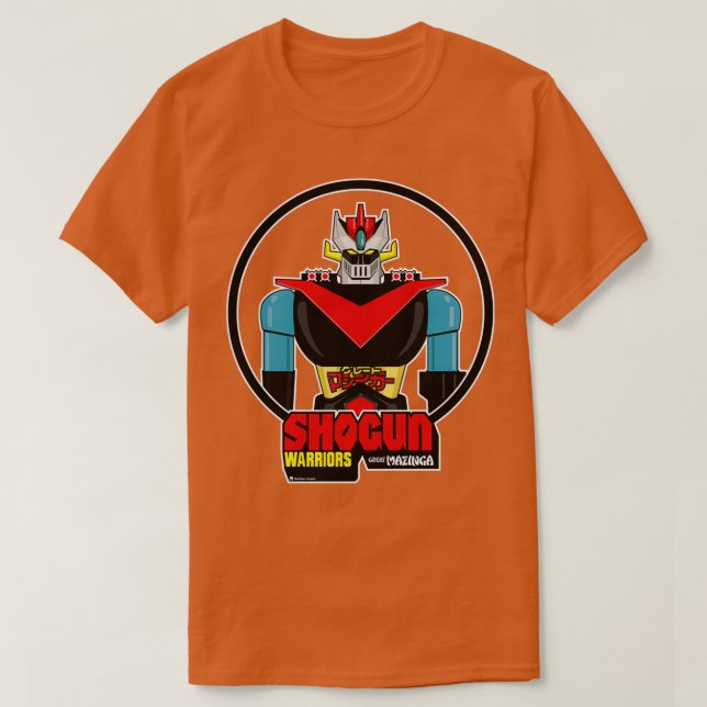 Shogun Warrior Mazinga  T-Shirt (Design Front)